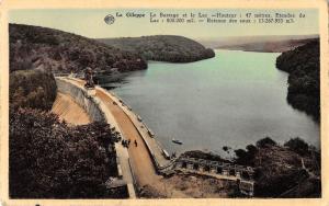 BR55284 The dam and the lake la Gileppe belgium