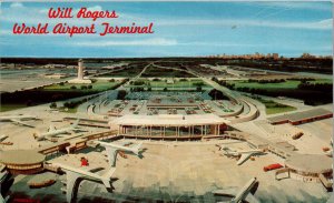 Oklahoma City, Oklahoma - The Will Rogers World Airport Terminal - c1950
