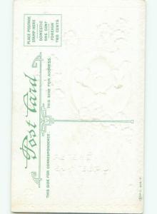 Divided-Back EASTER CHICK SCENE Cute Postcard AA1025