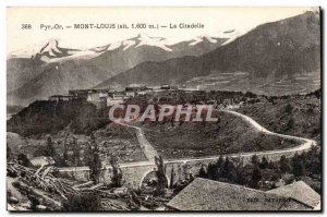 Mont Louis Postcard Old Citadel