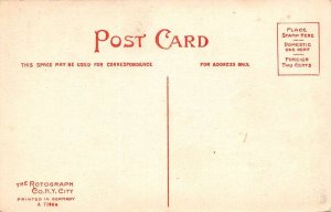 Manchester Massachusetts Central St., Looking North, Divided Back PC U11925