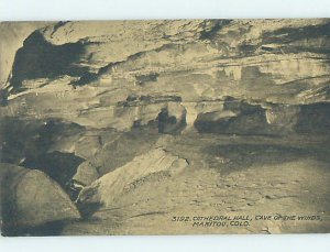 Divided-back CAVERNS SCENE Manitou Springs - Near Colorado Springs CO AD5024