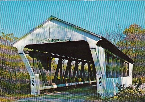 Ohio Preble County Brubaker Covered Bridge