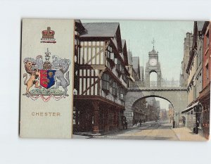 Postcard Eastgate, Chester, England