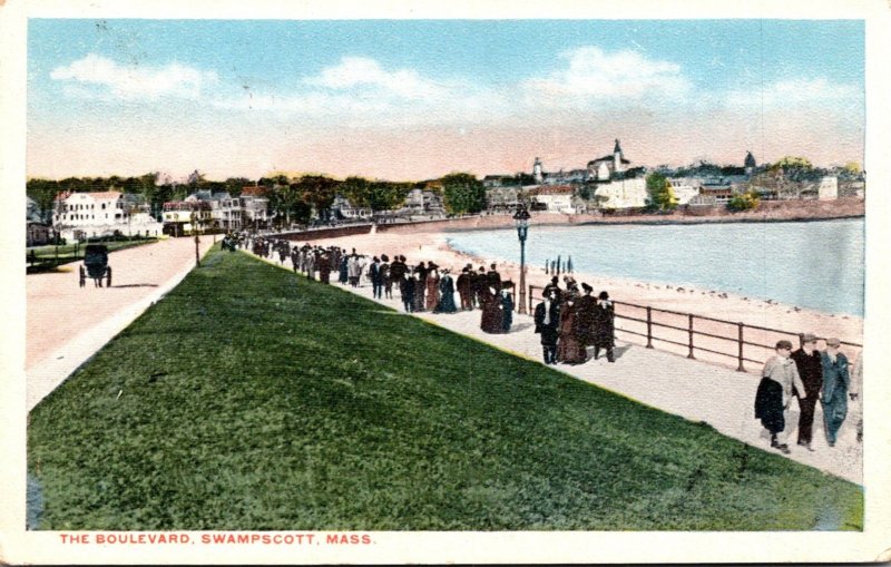 Massachusetts Swampscott The Boulevard 1920