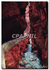 Postcard The Old Cians Gorges Interior AM Gorge and Route Beuil