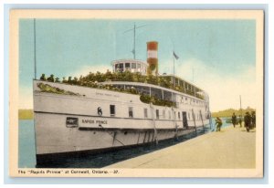 1950 The Rapids Prince at Cornwall Ontario Canada Vintage Postcard 