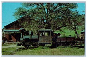 Coronado California CA Postcard Mining Engine Relic Scenic View c1960's Vintage