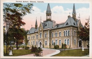 Normal School Ottawa Ontario ON Ont Unused Postcard E79