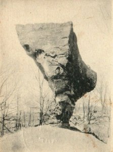 C.1905 Devil's Tea Table Near McConnelsville, Ohio Postcard F1