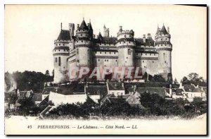 Old Postcard Pierrefonds Chateau Cote Nord