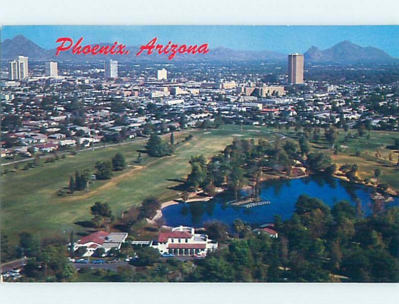 Unused Pre-1980 PANORAMIC VIEW Phoenix Arizona AZ F8768