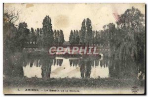 Old Postcard Amiens Basin Hotoie