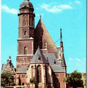 c1970s Leipzig, Germany Thomaskirche St. Thomas Church Vintage Chrome 4x6 PC M20