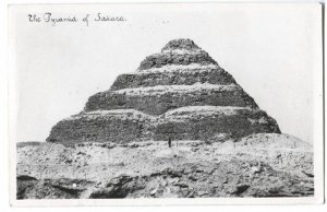 Postcard The Pyramid of Sakara Egypt