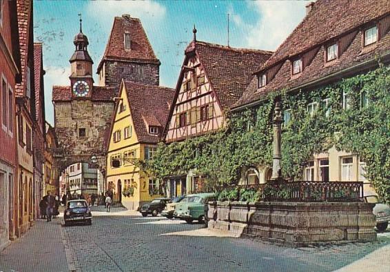 Germany Rothenburg Markusturm