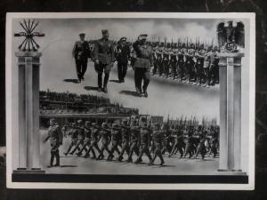 1939 Berlin Germany RPPC Postcard cover homecoming of our victorious volunteers