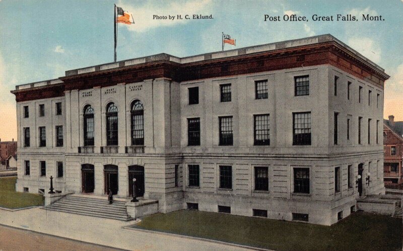 Postcard Post Office in Great Falls, Montana~130710