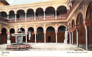 Patio de la Casa de Pilatos Sevilla Spain Unused 