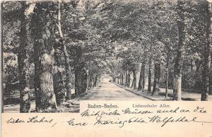 Br35658 Baden Baden Lichtenthaler Alee germany