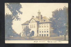 RPPC SUMNER IOWA HIGH SCHOOL BUILDING WAVERLY IA. FRITSCHEL REAL PHOTO POSTCARD