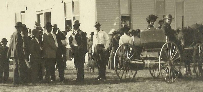 Buffalo SOUTH DAKOTA RP 1911 CELEBRATION Laying Cornerstone COURT HOUSE NW SD