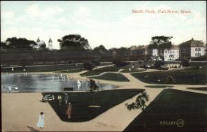 Fall River MA South Park 202508 c1910 Postcard