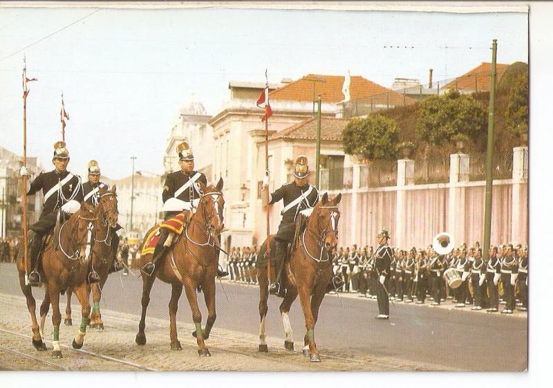 Postal 038482 : Lisboa - Portugal. Palacio de Belem - Render da Guarda