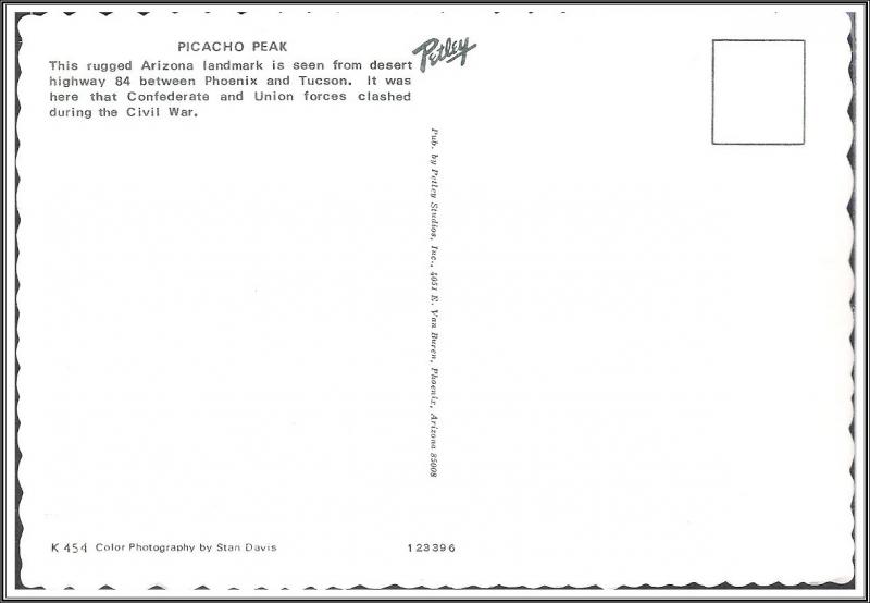 Arizona, Tucson Picacho Peak - [AZ-062X]