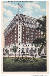 WORCESTER, Massachusetts; The Bancroft Hotel, 10-20s