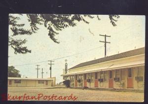 LITCHFIELD ILLINOIS ROUTE 66 BELVEDERE MOTEL VINTAGE ADVERTISING POSTCARD