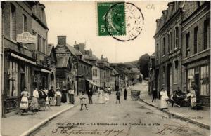 CPA CRIEL-sur-MER La Grande Rue. Le Centre de la Ville (349247)