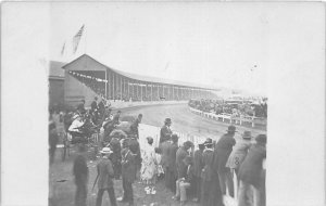 G9/ Minneapolis Minnesota RPPC Postcard c1910 Horse Racing Grandstand 8