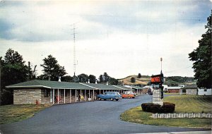 Marietta Ohio 1960s Postcard Motel Reno