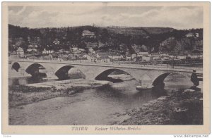 TRIER, Kaiser Wilhelm-Brucke, Rhineland-Palatinate, Germany, 10-20s