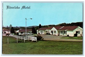 c1960 Riverlake Motel Alcoa Highway Knoxville Tennessee Vintage Antique Postcard