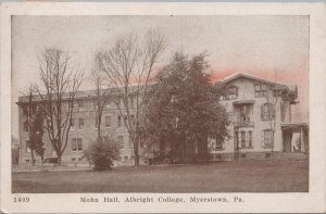 Postcard Mohn Hall Albright College 1923 Myerstown PA