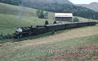 Southwest Virginia USA Scenic Railroad Train Locomotive  Steam Engine Unused 