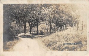 RPPC SANDY LANE KENTUCKY REAL PHOTO POSTCARD