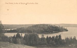 Fox Point Lake of Bays Muskoka Ontario ON Chester House Port Sydney Postcard E12