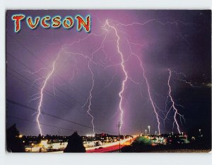 Postcard Lighting over Tucson, Arizona