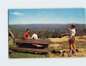 Postcard Lake Sunapee, New Hampshire