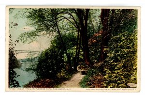 NY - Rochester. Maplewood Park, Indian Trail