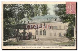 Charbonniere les Bains Old Postcard Old spa establishment