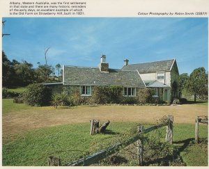 Strawberry Hill Farm House Albany Western Australia Postcard