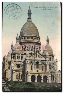 Old Postcard From Paris Basilica Sacre Coeur