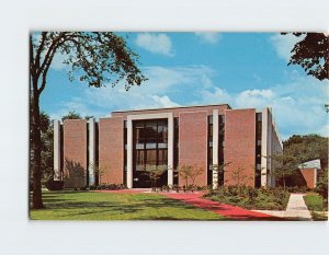 Postcard The Hawthorne-Longfellow Library, Bowdoin College, Brunswick, Maine