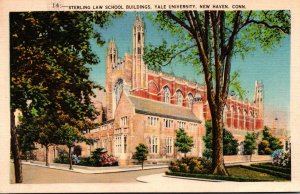Connecticut New Haven Sterling Law School Buildings Yale University 1939