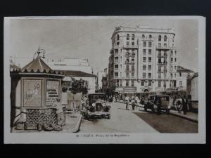 Africa: Republic of Spain: CEUTA - Plaza de la Republica, Old Postcard