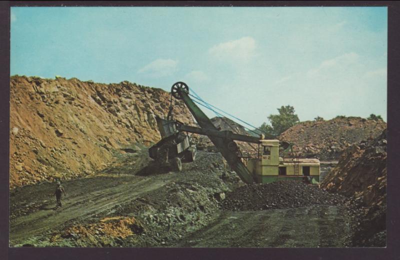 Loading Coal at Vogue Strip Mine,KY Postcard